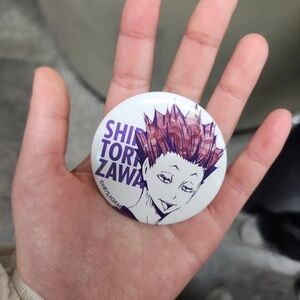 Satori Tendō Anime Haikyuu!!. Badge pin collectibles